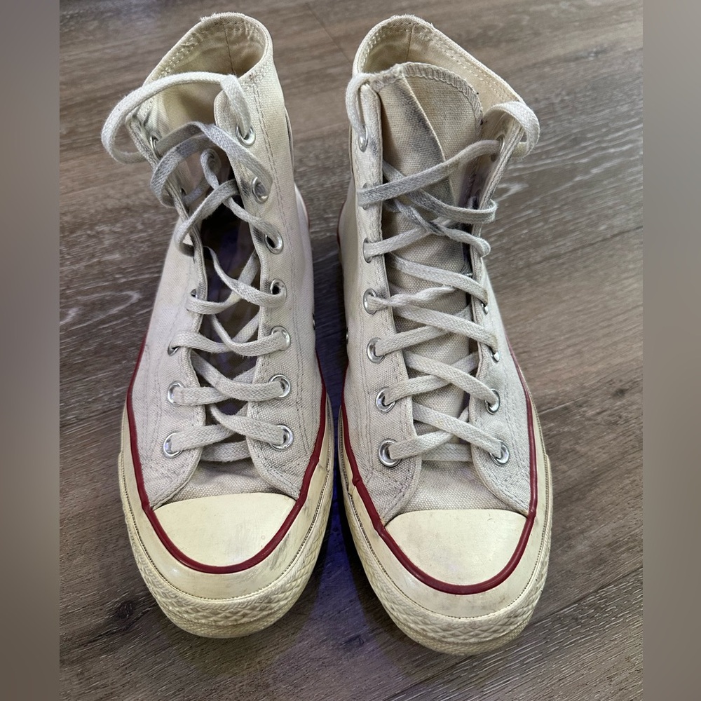 High-Top Canvas Sneakers
